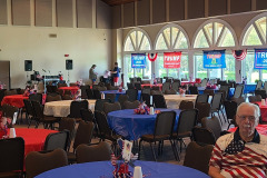 Decorated and waiting for guests