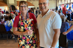 Jan Ginapp with Mike Fulfurd